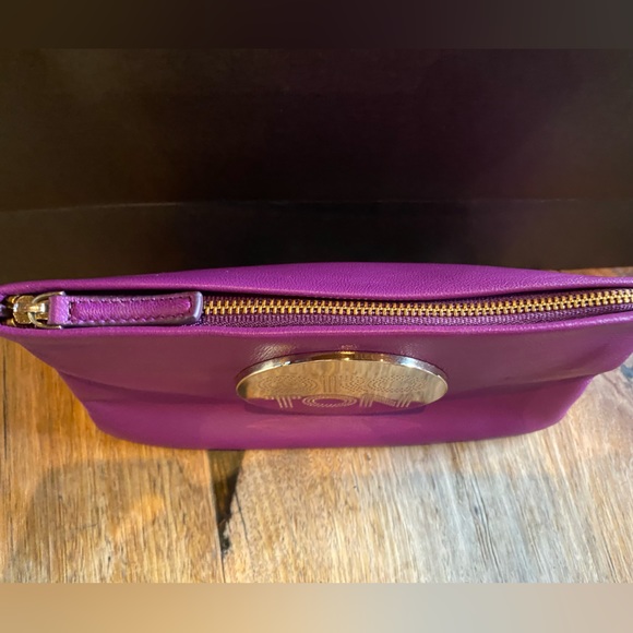 NWT | Oroton Two-Tone Leather Wallet Clutch - Picture 5 of 14